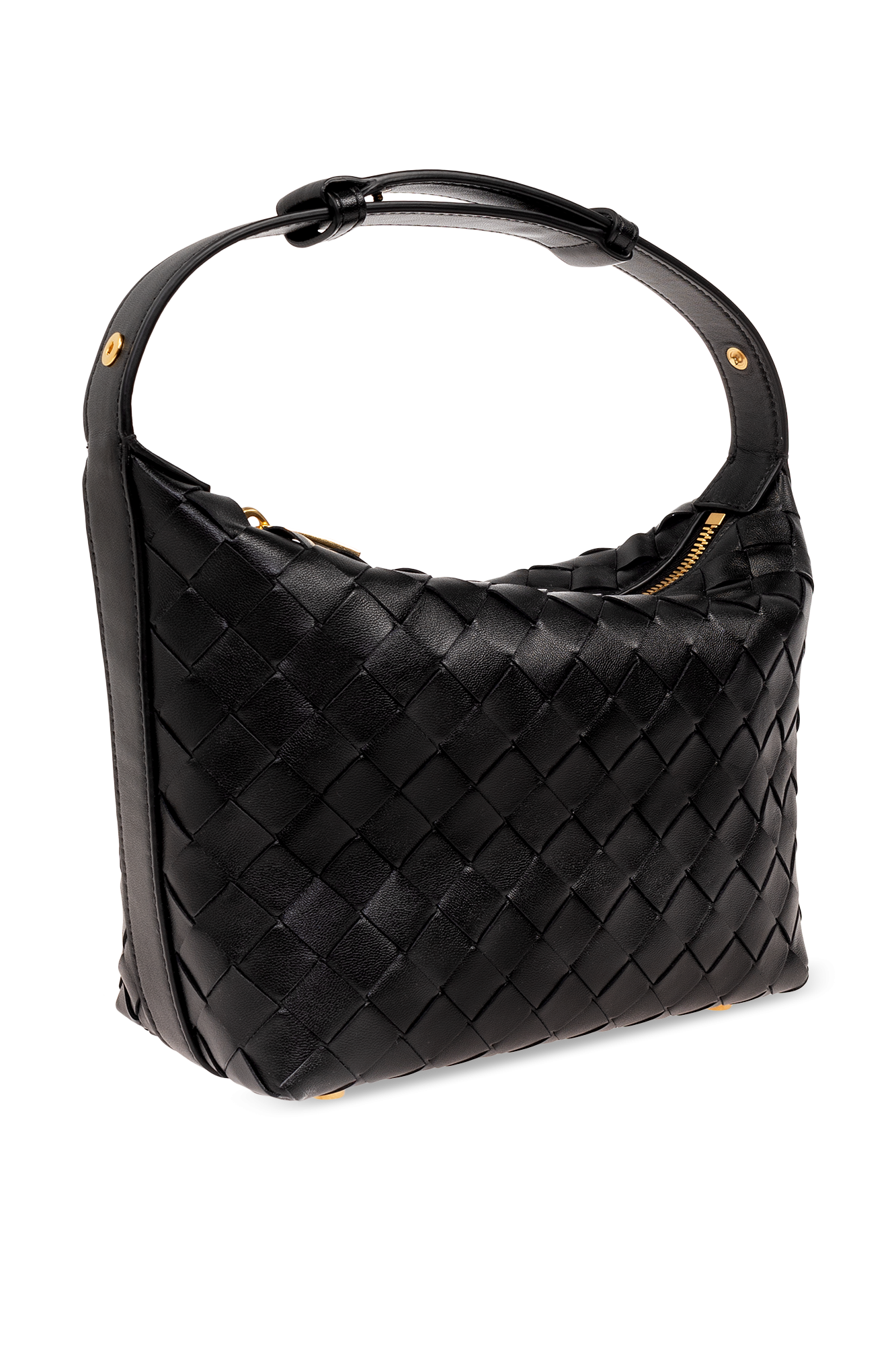ハンドバッグ Bottega Veneta Black Nappa Leather Mini Wallace Handbag Black Handbag 'Wallace Mini' Bottega Veneta - Vitkac Canada